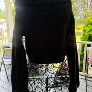 SHEIN Dark Brown Knit Sweater